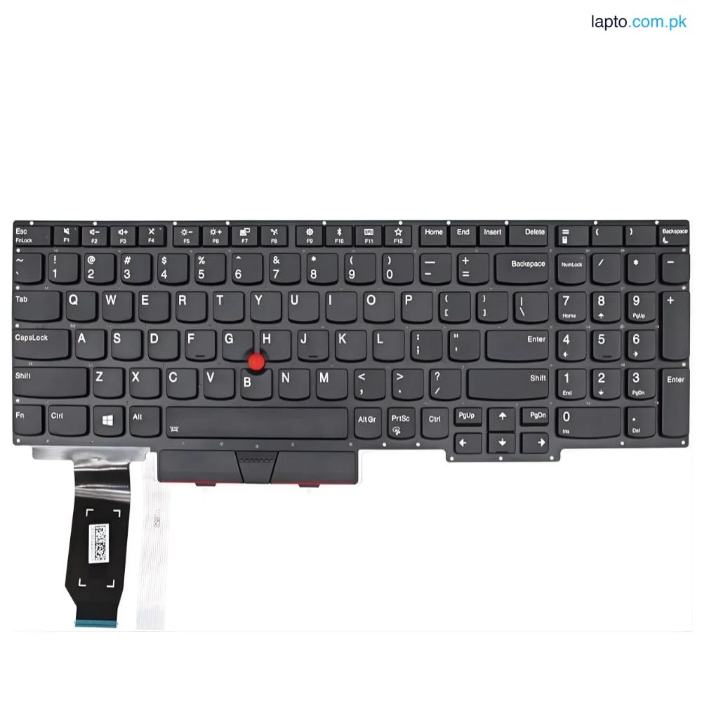 Lenovo ThinkPad E15 4th Gen US Layout Backlit Pointer Laptop Keyboard