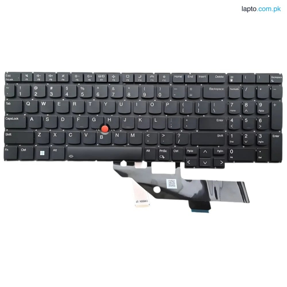 Lenovo ThinkPad E16 US Layout Non-Backlit Pointer Laptop Keyboard