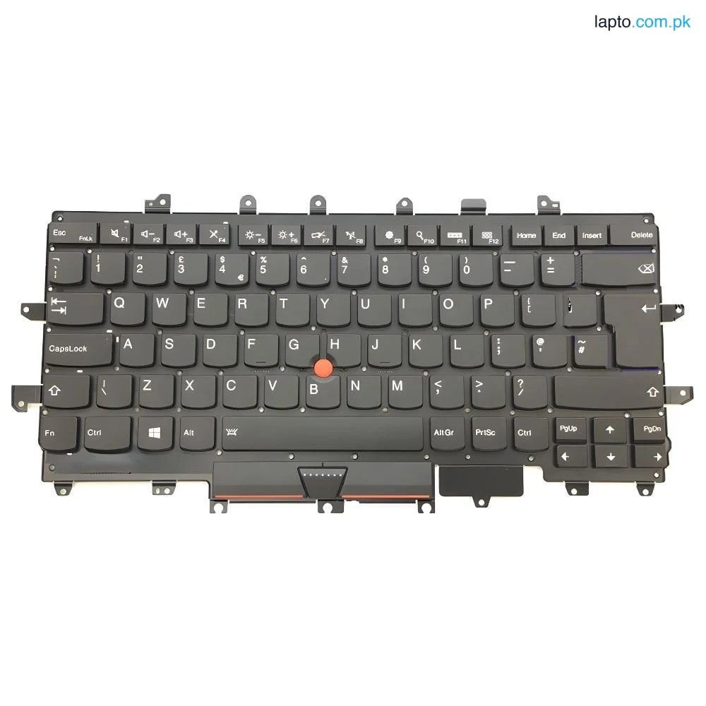 Lenovo Carbon X1 4th Gen UK Layout Backlit Pointer Laptop Keyboard