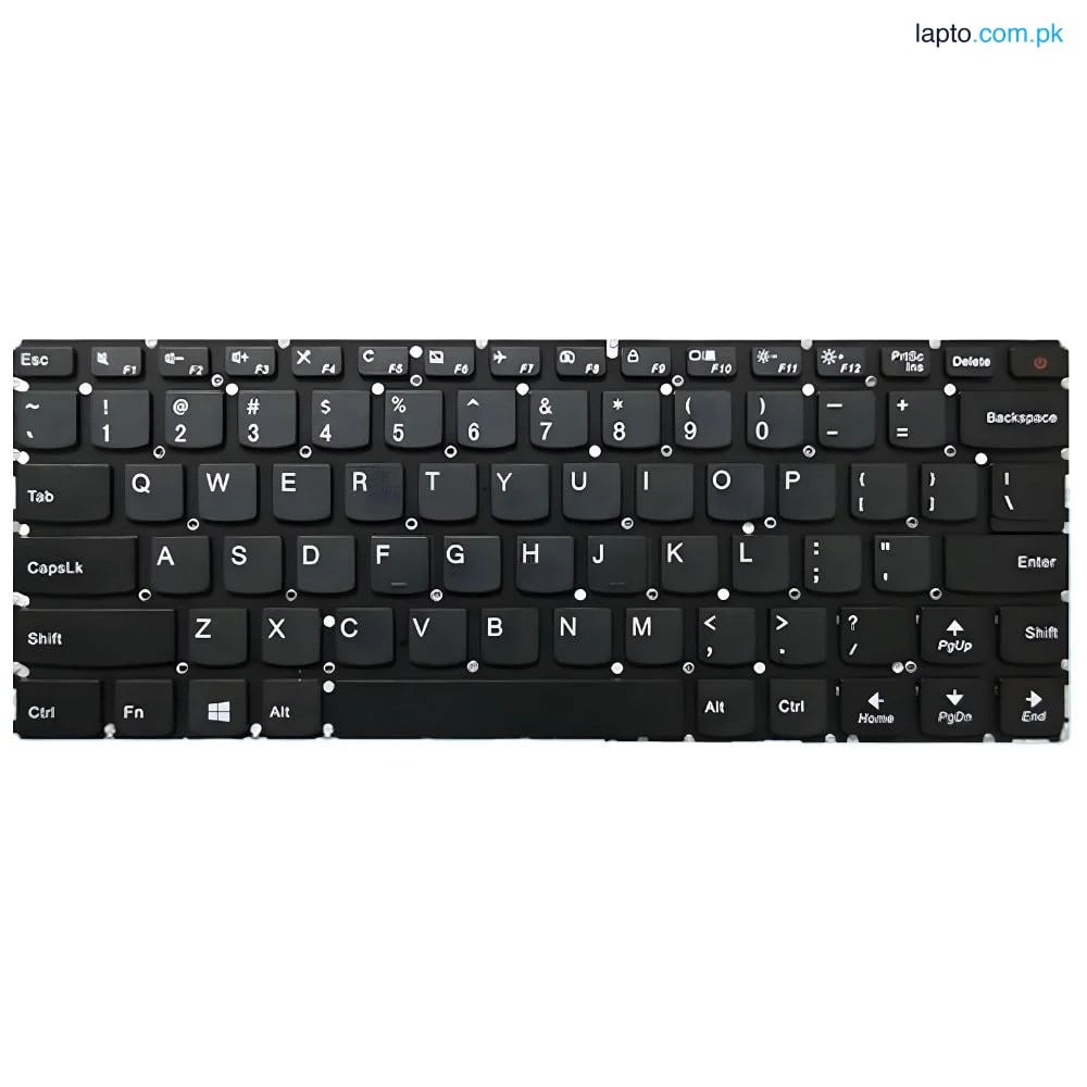 Lenovo IdeaPad 310-14IKB US Layout Power Button Non-Backlit Laptop Keyboard