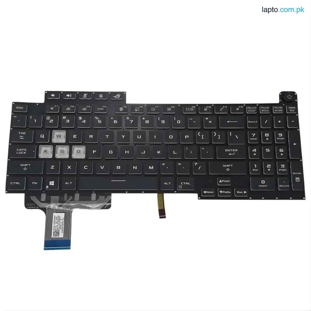 Asus G713 G17 G713Q Crystal CAP RGB Backlight Laptop Keyboard