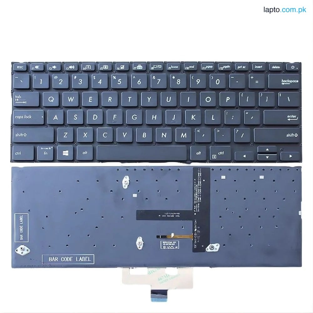 Asus UX433 UX434 US Blue Backlight Laptop Keyboard