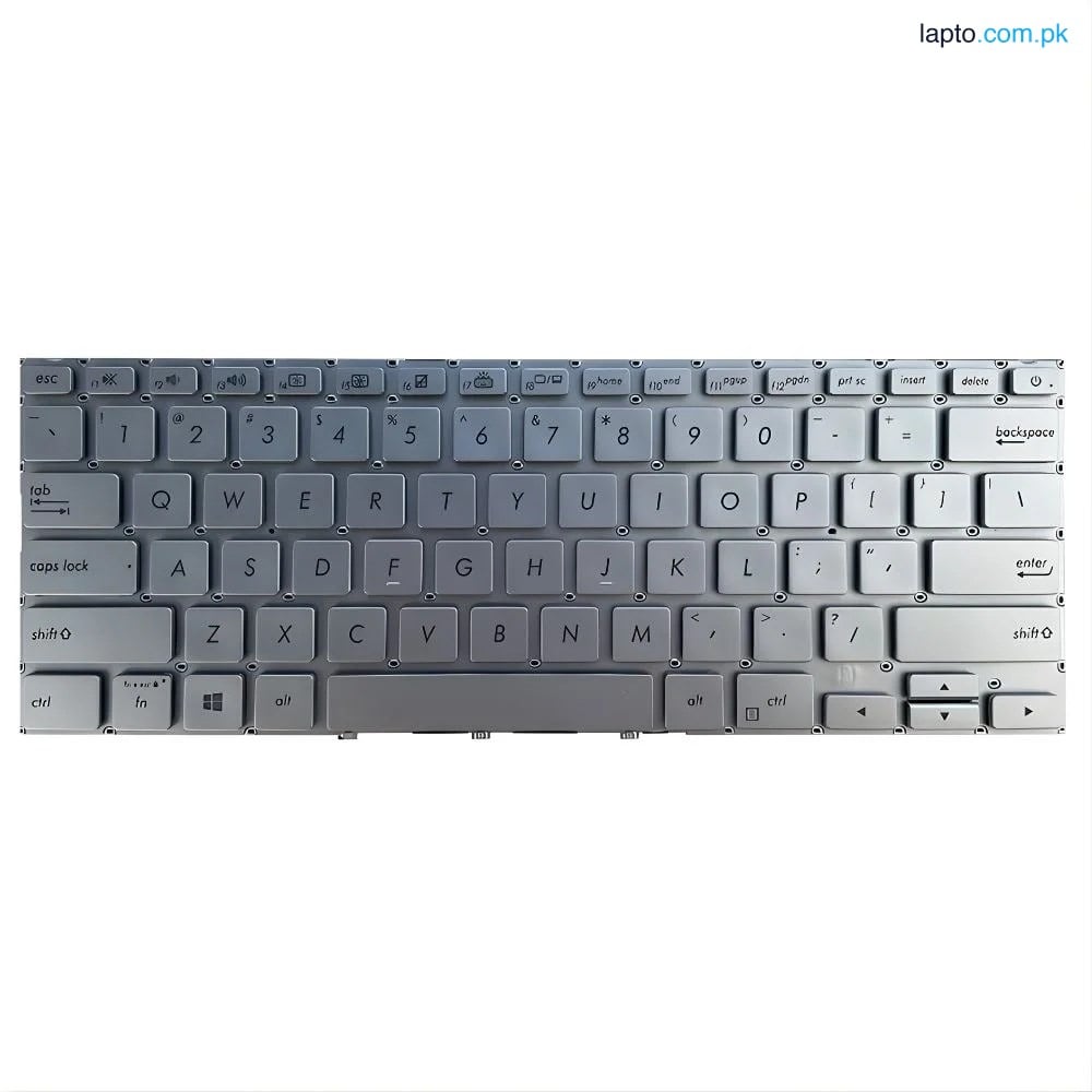Asus UX433 UX434 US Silver Backlight Laptop Keyboard