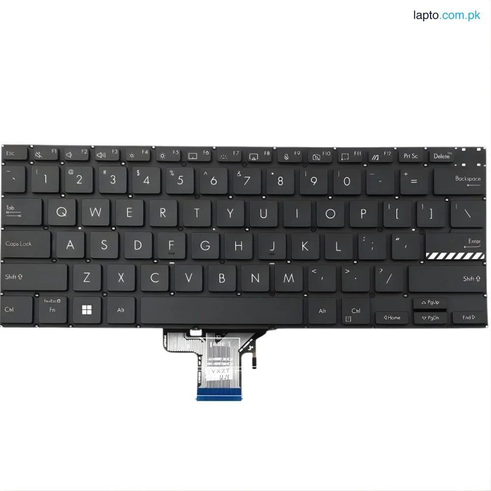 Asus Vivobook X7400 M3400 M3401 M7400 White Backlit Laptop Keyboard