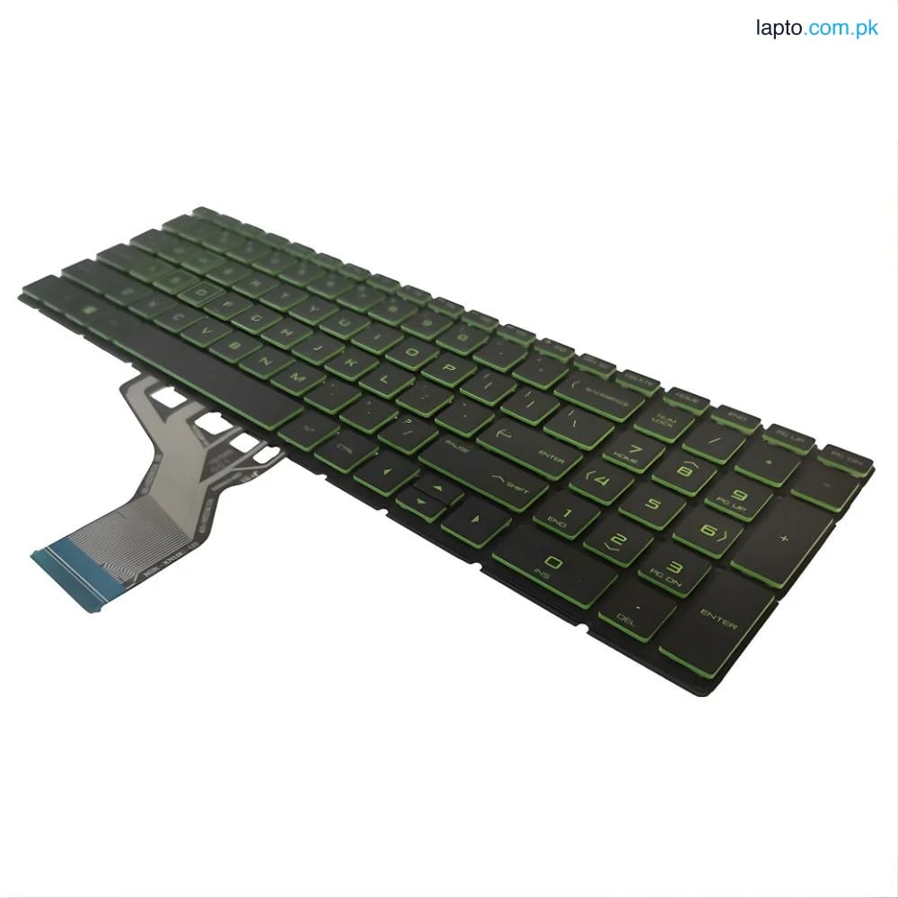 HP Victus 16-A0032DX US Layout Backlit Laptop Keyboard – Green