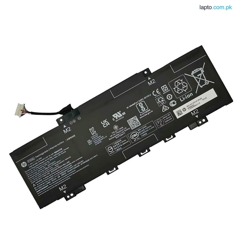 HP Pavilion X360 15 ER 14 DY PC03XL 43Wh 100% Original Laptop Battery