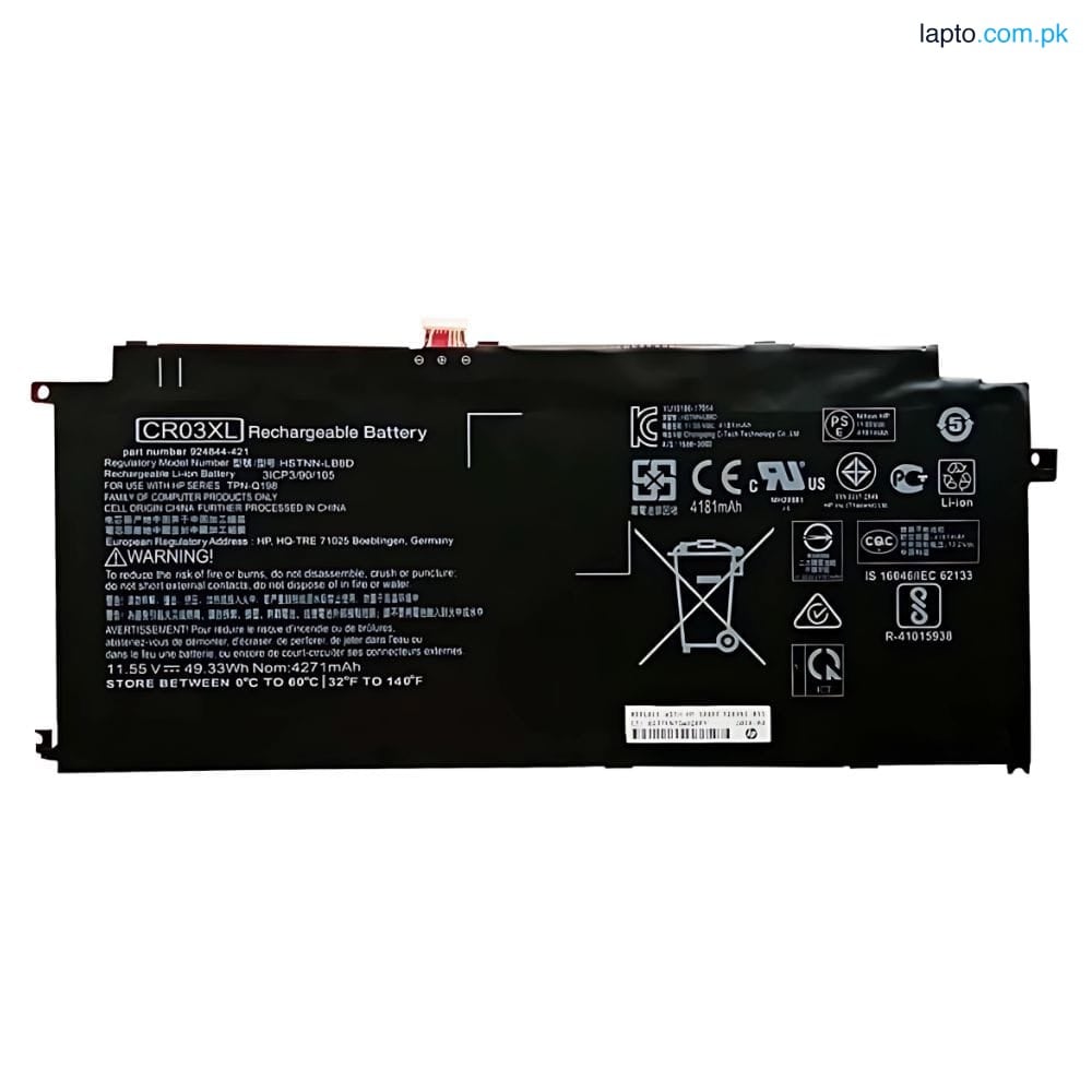 HP Envy X2 12-E X2 12-G CR03XL 3GB60EA 924961-855 49.33Wh 100% Original Laptop Battery