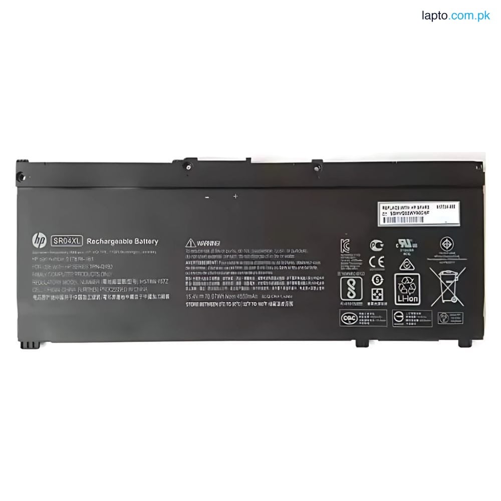 HP Gaming Pavilion 15 CX0167TX Omen 17 CB 15 DC SR04XL TPN-Q193 917678-172 100% Original Laptop Battery