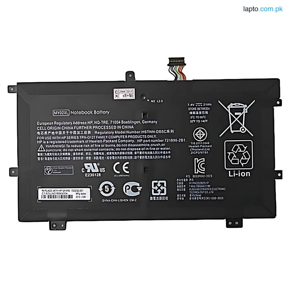 HP Pro X2 410 G1 MY02XL Slatebook X2 10 H010NR X2 11H010NR 721896-1C1 21Wh 100% Original Laptop Battery