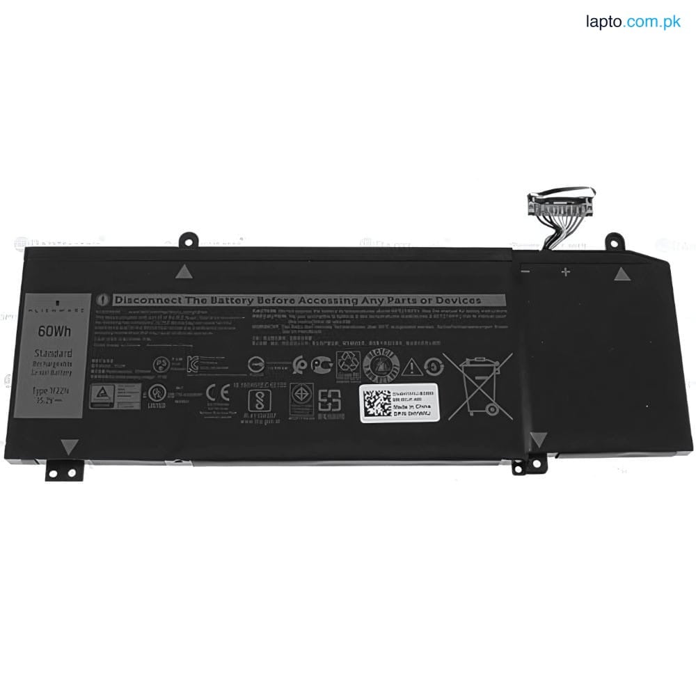 Dell Alienware M15 ALW15M P79F M17 ALW17M G5 5590 G7 7590 7790 1F22N P40E P82F001 60Wh 100% Original Laptop Battery