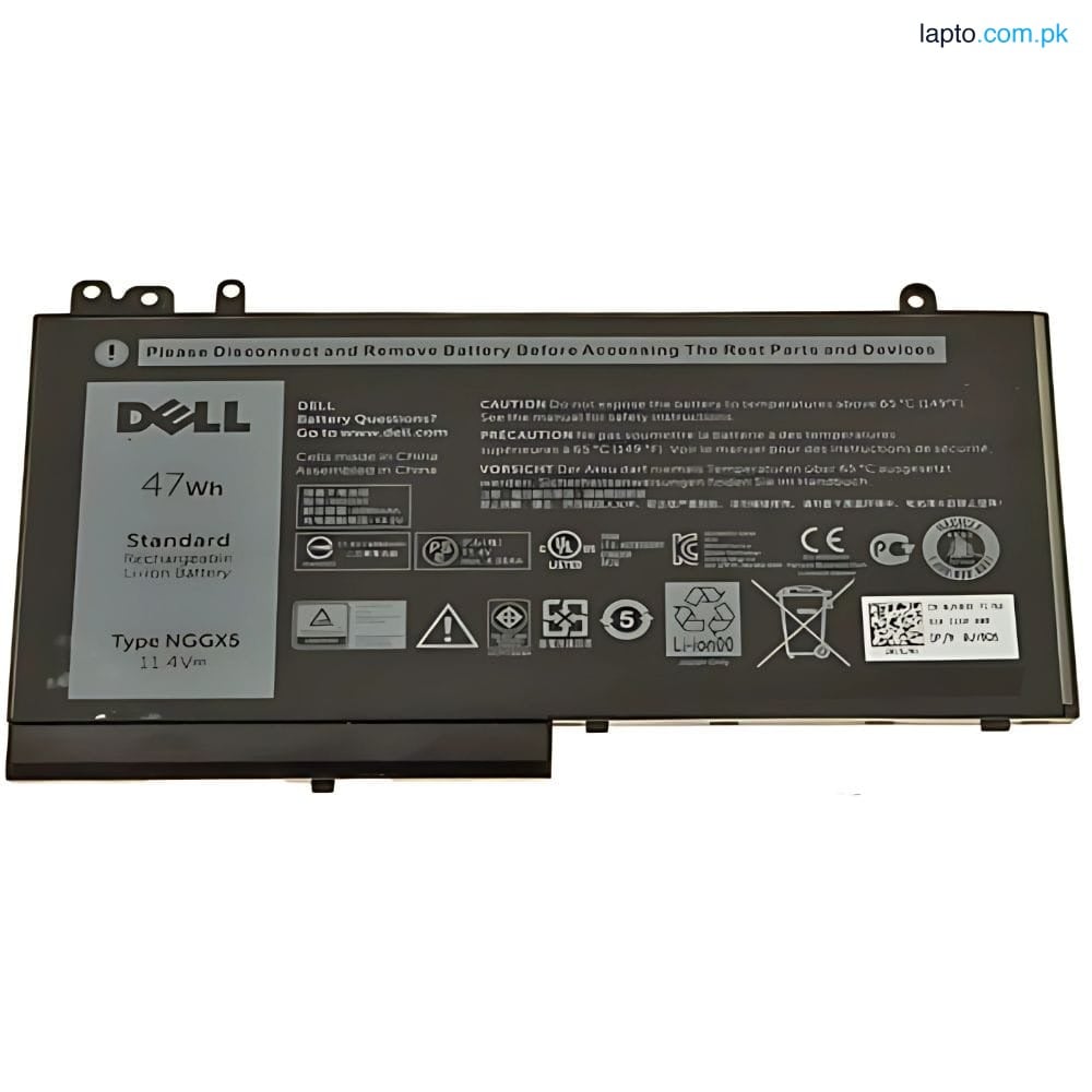 Dell Latitude E5450 NGGX5 E5470 12-E5250 11-3160 3150 T17G002 47Wh 100% Original Laptop Battery