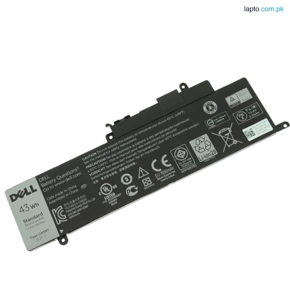 Dell Inspiron 11-3153 11-3148 3152 3157 3158 3159 15-7558 7348 7353 GK5KY 43Wh 100% Original Laptop Battery
