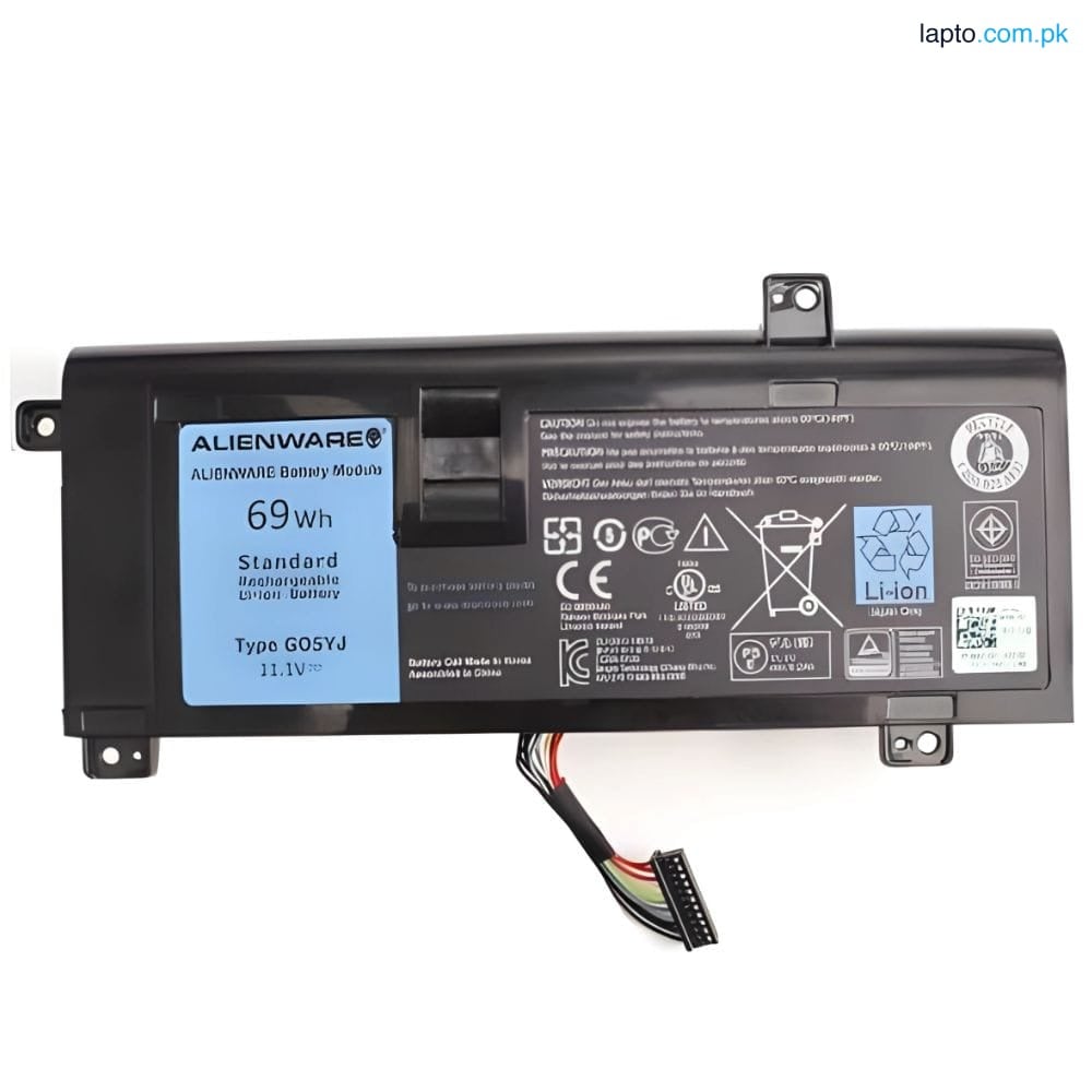 Dell Alienware M14X R3 R4 P39G G05YJ Y3PN0 8X70T 69Wh 100% Original Laptop Battery