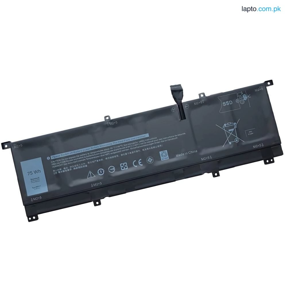 Dell XPS 15-9575 8N0T7 2-IN-1 Precision 5530 2-IN-1 P73F 0TMFYT P73F001 75Wh 100% Original Laptop Battery