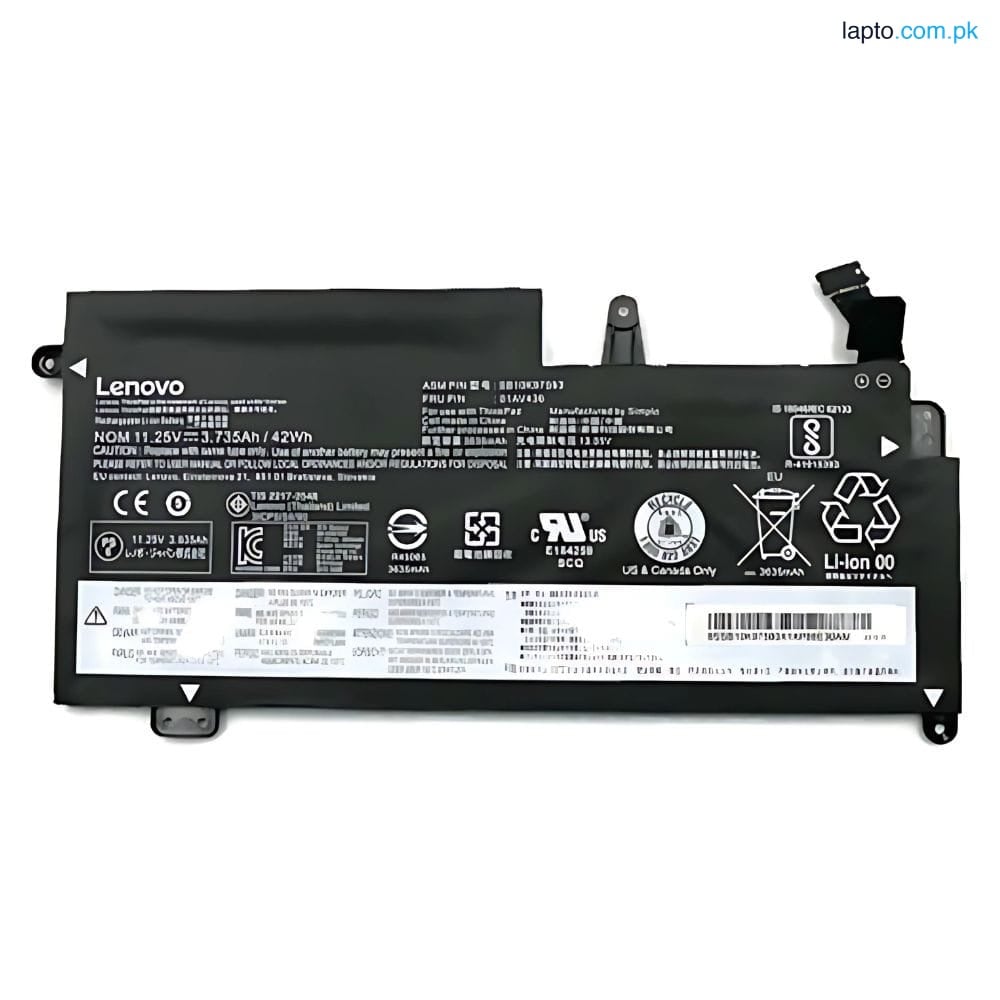 Lenovo ThinkPad 13-S2 01AV401 Chrome Book 01AV400 01AV437 01AV435 42Wh 100% Original Laptop Battery