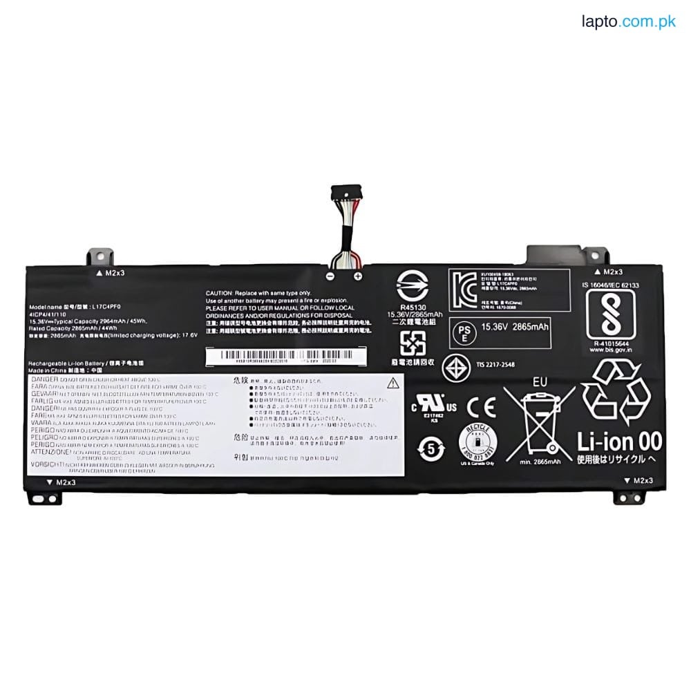 Lenovo IdeaPad S530-13IWL L17M4PF0 L17C4PF0 5B10R38649 45Wh 100% Original Laptop Battery