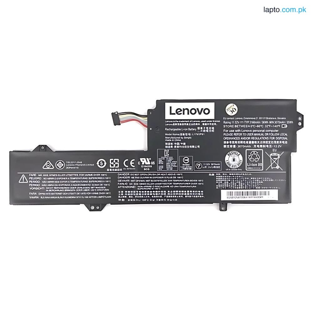 Lenovo IdeaPad 320S-13IKB L17L3P61 Yoga 720-12IKB YOGA 330-11IGM Flex 6 L17C3P61 100% 36Wh Original Laptop Battery