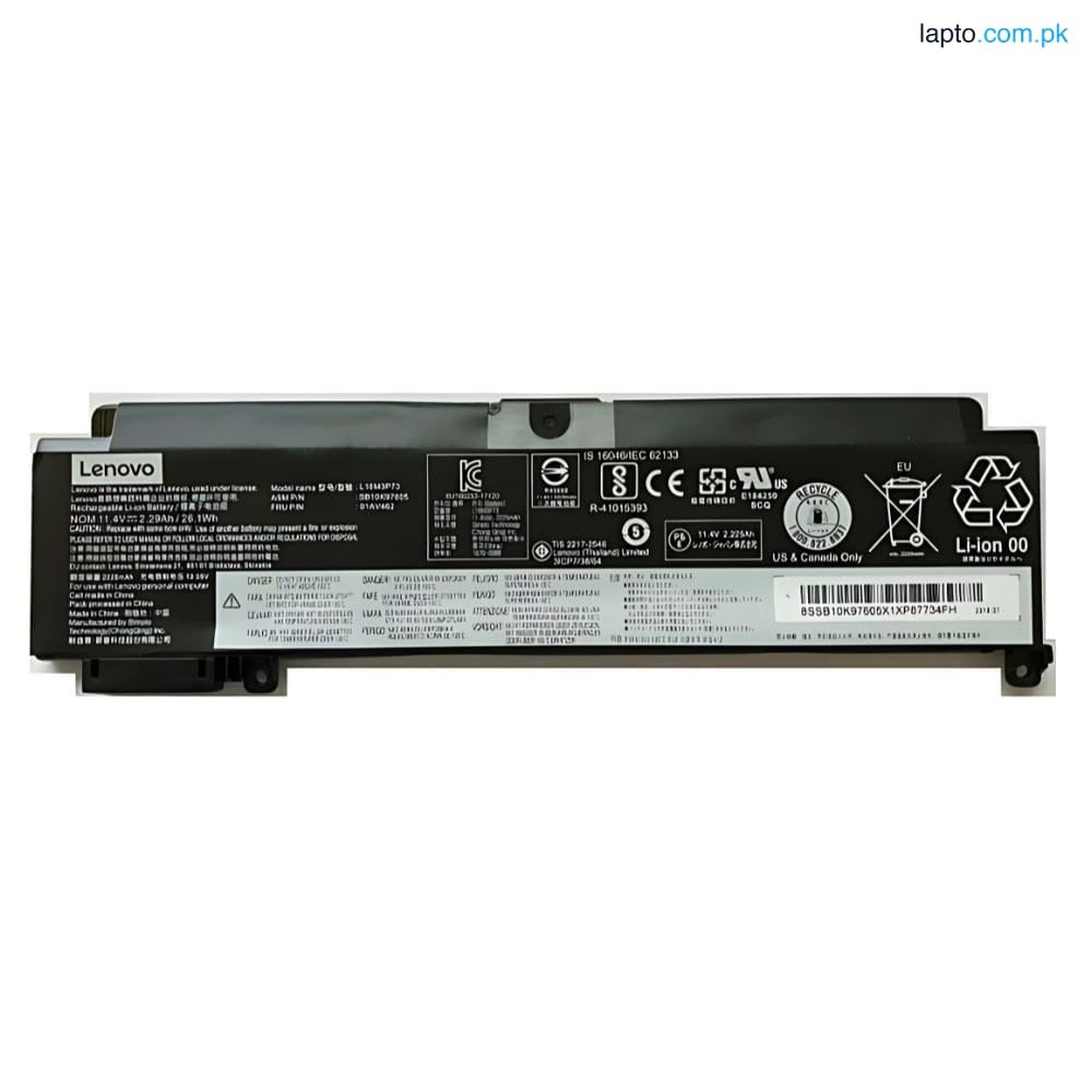 Lenovo ThinkPad T470S T460S 01AV405 01AV406 00HW025 24Wh Type-A 100% Original Laptop Battery