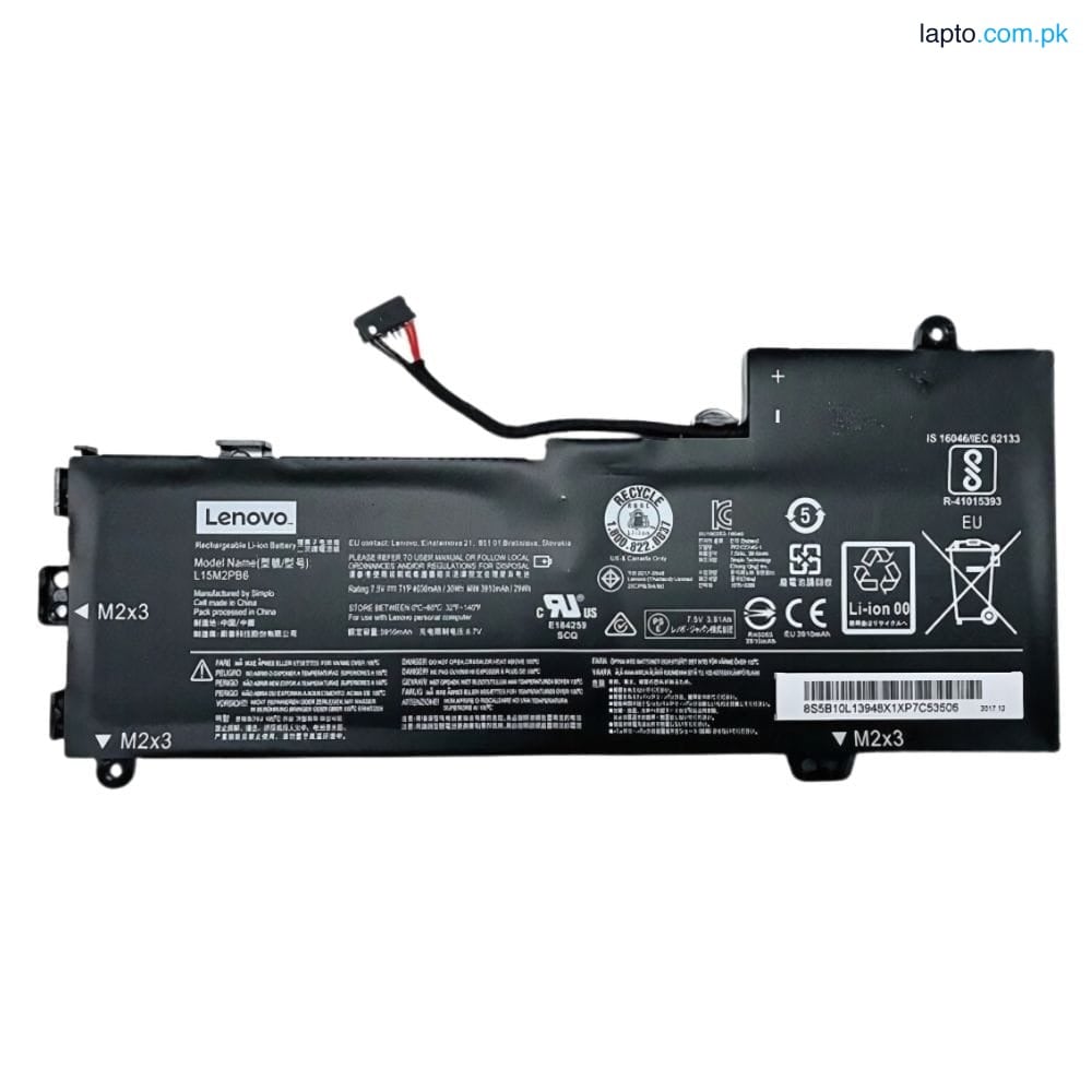 Lenovo IdeaPad 100-14IBY 500S-13ISK 510S-13IKB U30-80A E31-70 E31-80, FLEX 4-1130-80U3 YOGA 310-11IAP-80U2 L15M2PB6 L14L2P22 100% Original Laptop Battery