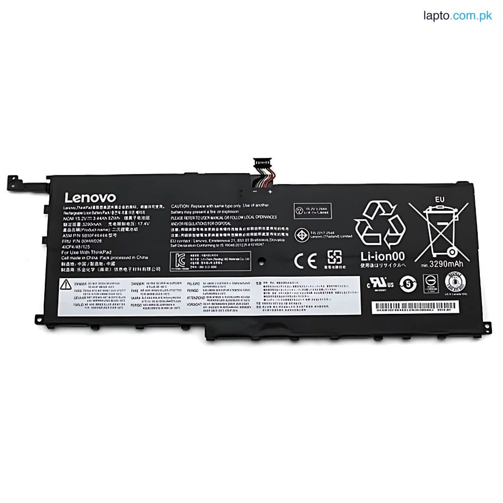 Lenovo ThinkPad X1 Carbon 4th Generation 00HW029 50Wh 100% Original Laptop Battery