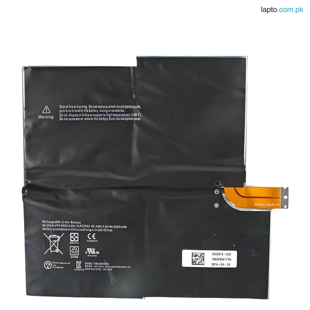 Microsoft Surface Pro 3 1631 42.2Wh 100% Original Tablet Battery