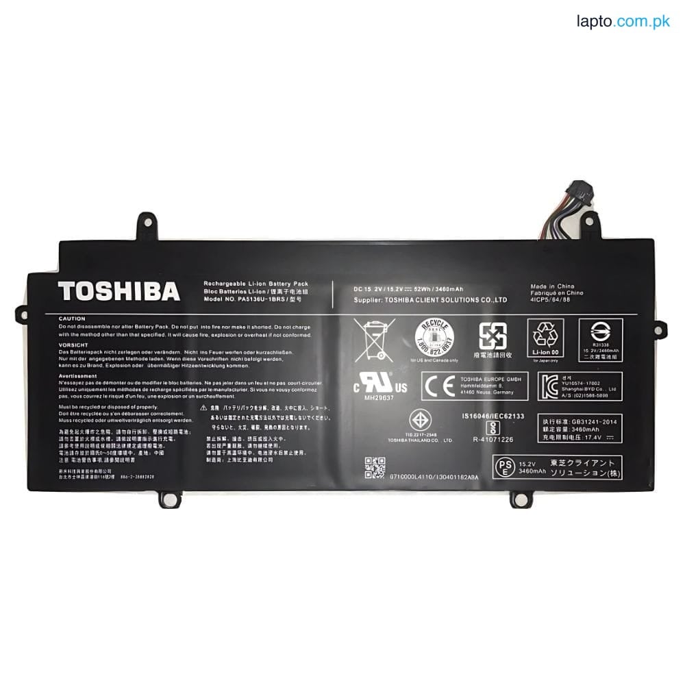 Toshiba Portege Z30 Z30-A Z30-B Z30-C PA5136-1BRS 100% Original Laptop Battery
