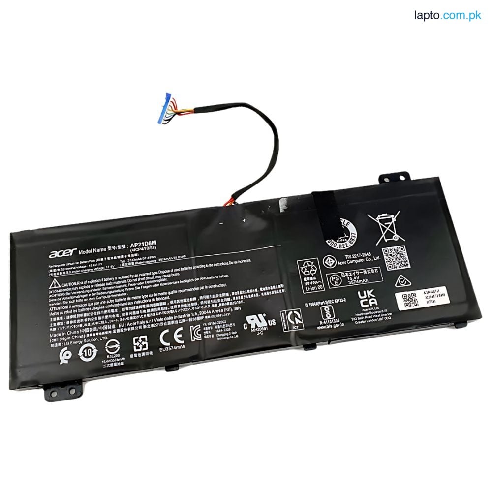 Acer Nitro 5 AN515 54 Predator Helios 300 PH317-53-74SD PH315-53-58NW SWIFT 3 SF314-510G AP18E8M AP18E7M 100% 57.48Wh Laptop Battery