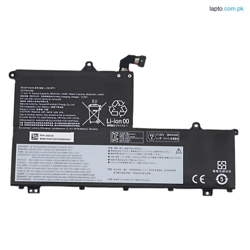 Lenovo ThinkBook 14-IML 14-IIL 15-IML 15-IIL L19C3PF1 L19L3PF1 45Wh 100% Original Laptop Battery