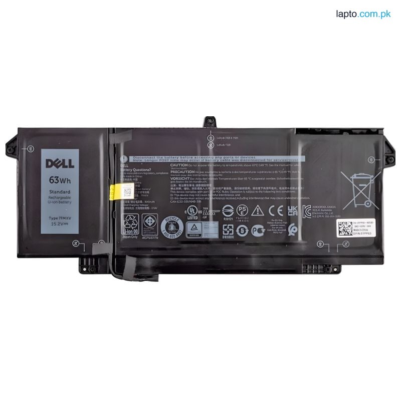 Dell Latitude 7420 5320 7320 7FMXV 63wh 100% Original Laptop Battery