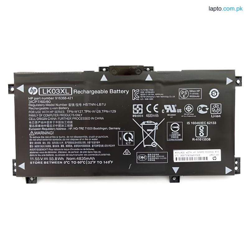 HP Envy 17 AE 17 BW X360 15-CR 15-BP 15M-BP LK03XL 100% Original Laptop Battery