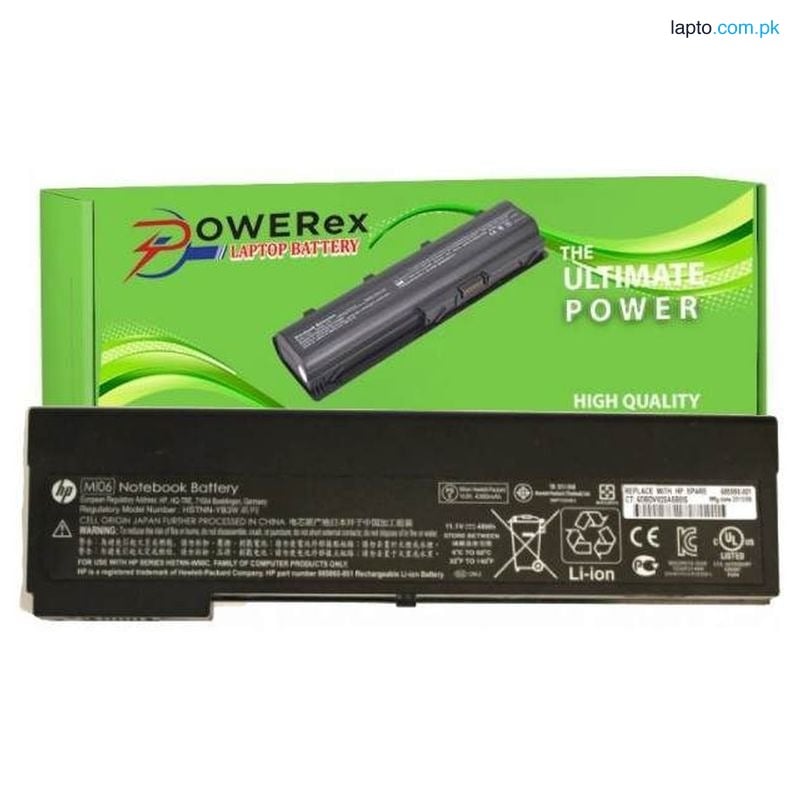 HP EliteBook 2170P HSTNN-YB3M HSTNN-W90C MI04 MIO6 MI06 Replacement Laptop Battery