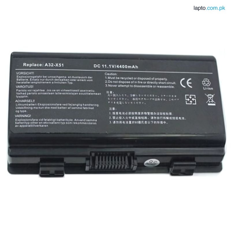 Asus Notebook X51H T12ER A32-X51 6 Cell Laptop Battery