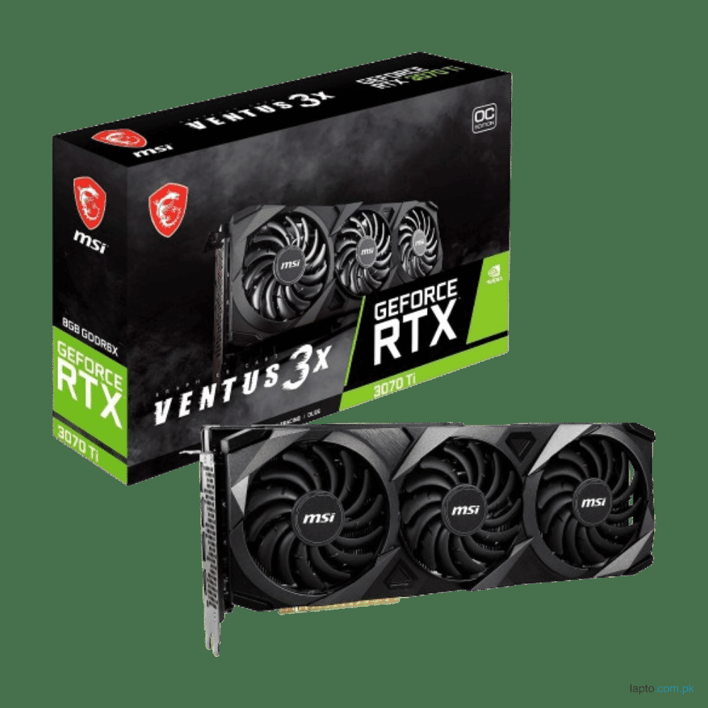 MSI RTX 3070 Ti 8GB GDRR6X 256-Bit OC Graphics Card (Used)