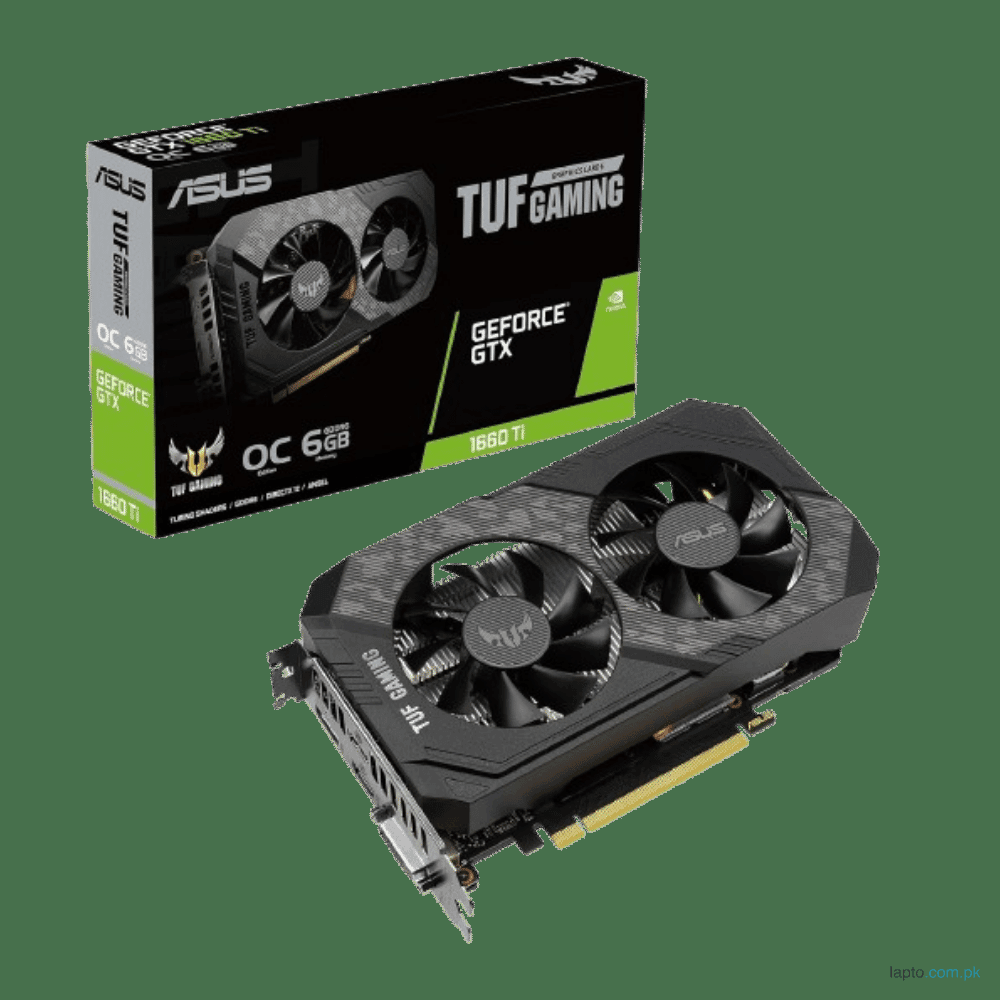 Asus TUF GTX 1660Ti OC 6GB Dual-Fan Graphics Card (Used)