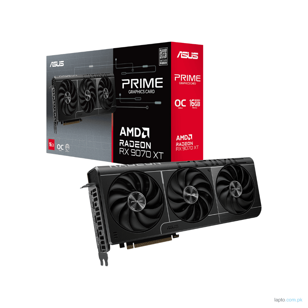 ASUS Prime Radeon RX 9070 XT OC Edition 16GB Graphics Card