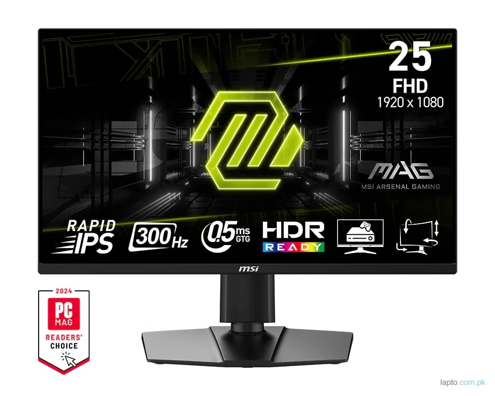 MSI MAG 255PXF – 300Hz FHD Rapid IPS 24.5″ Gaming Monitor