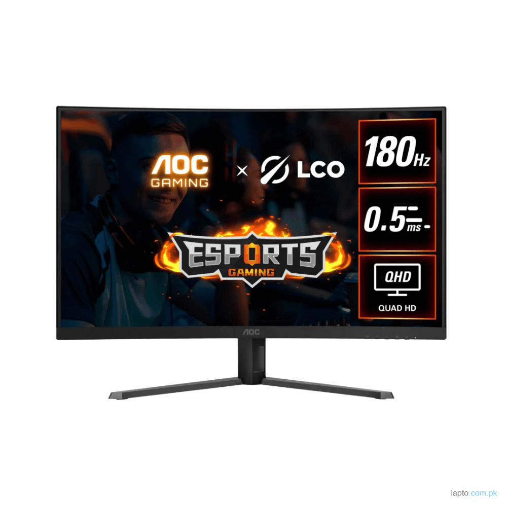 AOC Gaming CQ32G4E – 180Hz QHD Curved VA 31.5″ Gaming Monitor