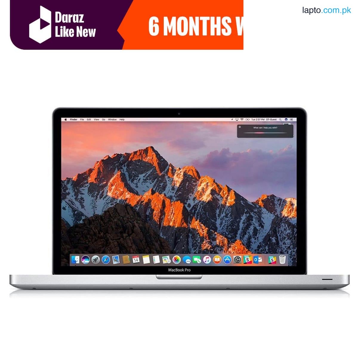 Apple MacBook Pro 2011 A1278 Display 13-inch Laptop (Intel i5 2.3 GHz, 8 GB RAM, 500GB HDD, Intel HD, macOS High Sierra - Silver - Daraz Like New Laptops