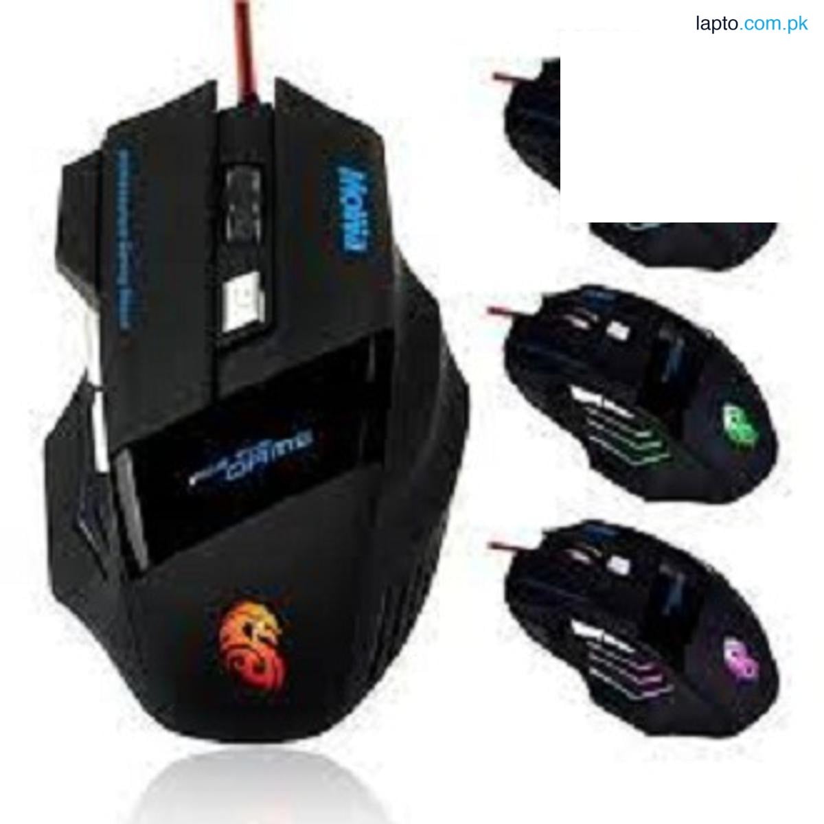 T6 Gaming Mouse 6 Button With RGB Changing Color for Ultra Gaming