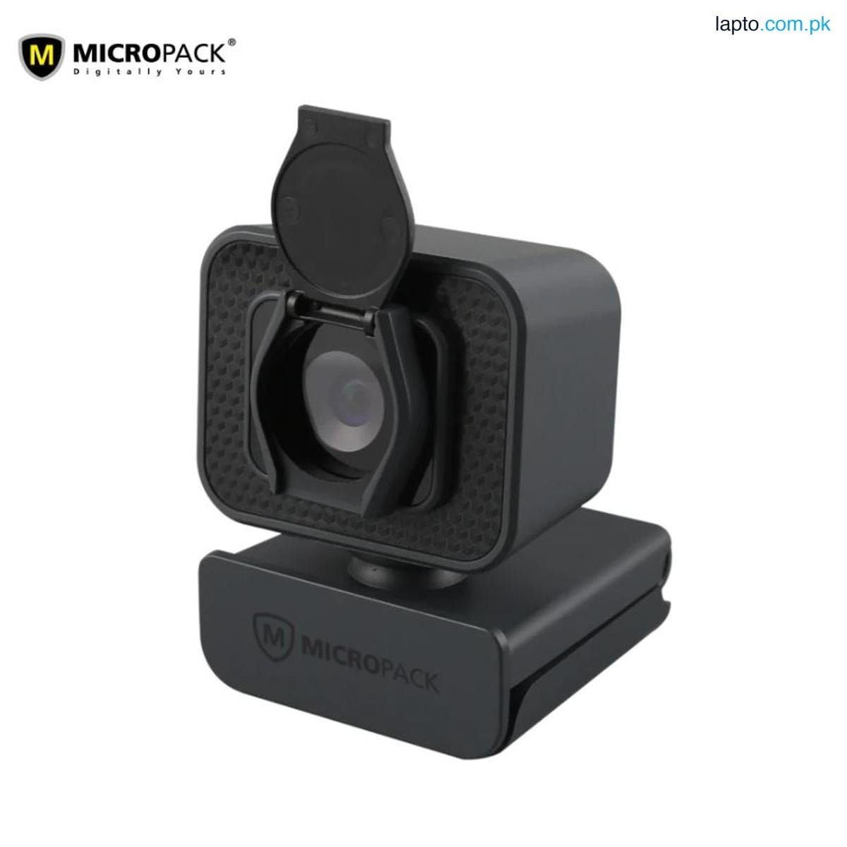 Micropack MWB-15 Pro Stream Webcam 1080p 30fps 90d FOV Mono Mic With Privacy Cover