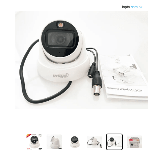 Dahua Lite Plus Series 2MP Full color Starlight HDCVI Camera 20m LED distance Built-in mic(-A) Support CVI CVBS AHD TVI