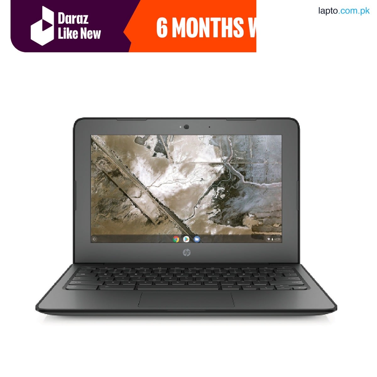 HP Chromebook 11 G6 - 2027 update - EE 11.6" Chromebook Intel Celeron 1.10 GHz 4GB Ram 16GB SSD, HDMI, WiFi, Webcam, Play Store, Chrome OS - FREE LAPTOP BAG