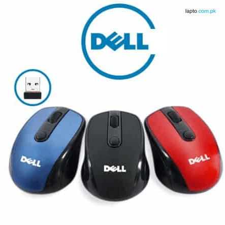Wireless Optical Mouse 2.4G Cordless with USB 2.0 Receiver 1600 DPI 3 Adjustable Levels Black for Laptop PC Windows 10