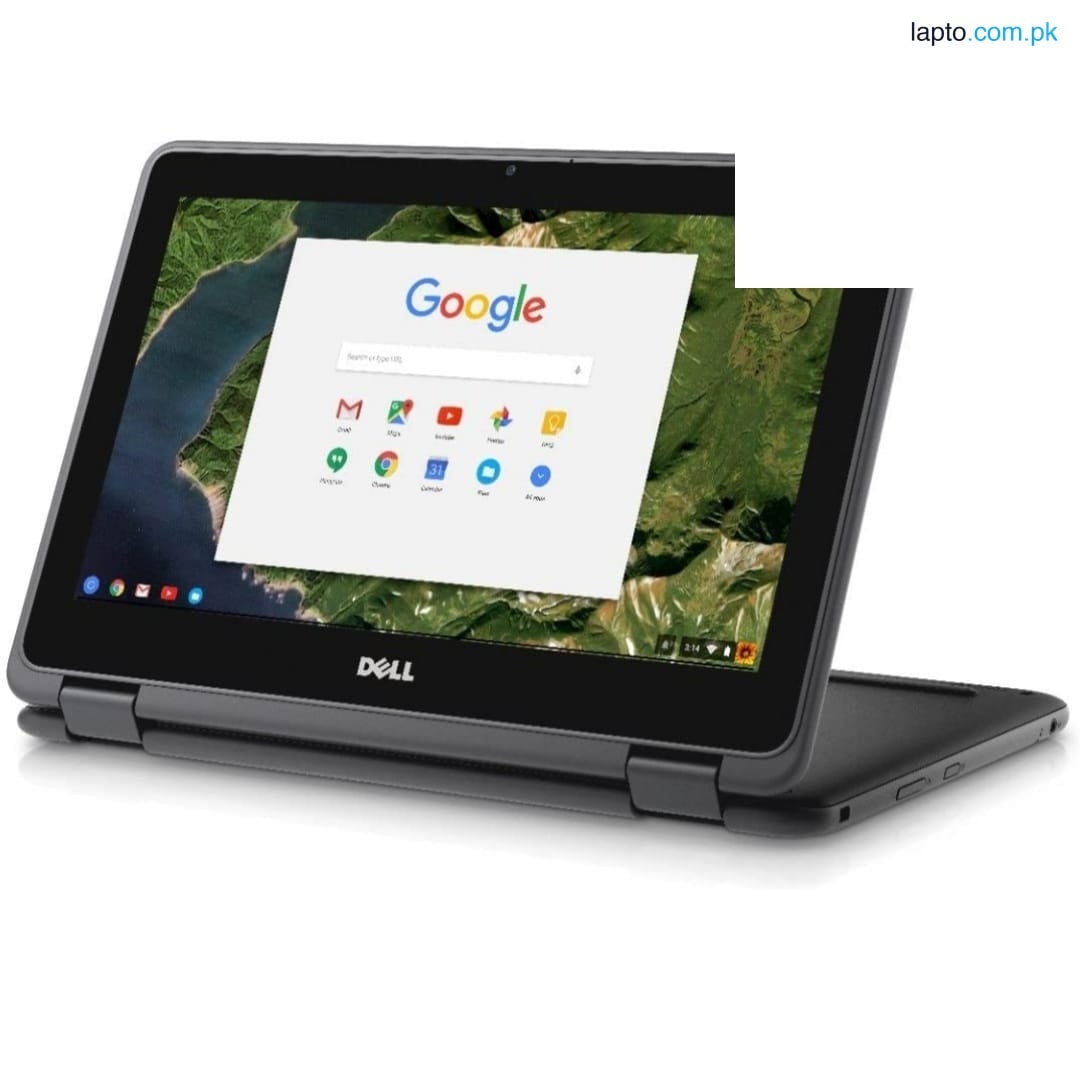 Dell 3189 Convertible Chromebook 11.6 inches HD IPS Touchscreen, Intel Celeron N3060 Up to 2.48GHz, 4GB Ram 16GB SSD, HDMI, WiFi, Webcam, Chrome OS(BUBBLE STOCK)