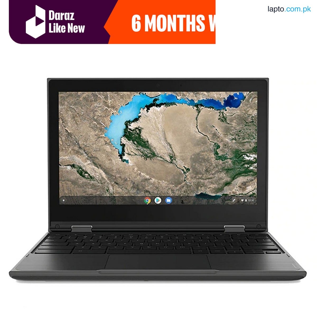 Lenovo ChromeBook 300E Media tek 8173 Quad-Core Processor, 4GB DDR4 RAM | 32GB Storage | 11.6″ Display | With out Touch | with Playstore Supported | Chrome OS