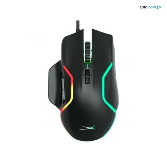 GAMING MOUSE ALTEC LANSiNG ALGM-9525 USB RGB GAMiNG MOUSE WIRED 2400DPI 8 BUTTONS COLORFUL BACKLIGHT 4 Levels Adjustable DPI 800/1200/1600/2400DPI