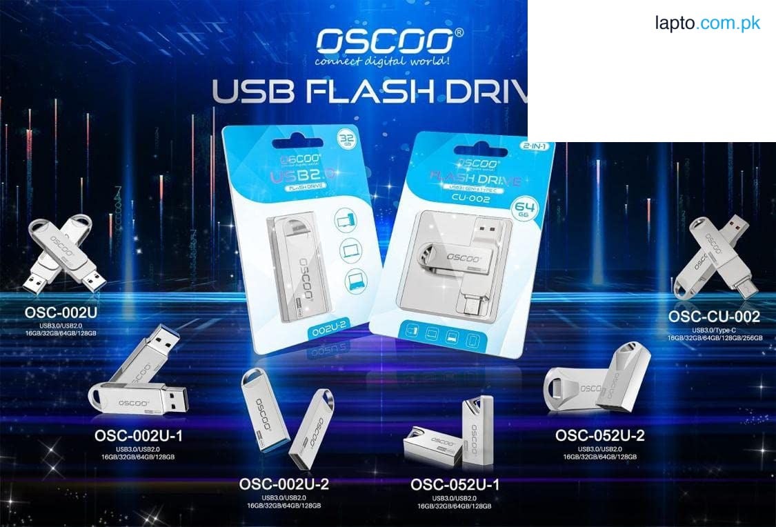 OSCOO 100% Original 32 Gb or 64 Gb Usb drive with 2 year warranty