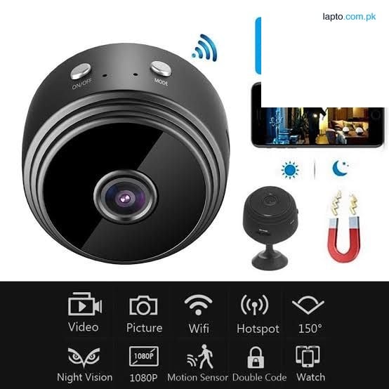 A9 MINI WIFI WIRELESS CAMERA FULL HD QUALITY RESOLUTION RECHARGABLE BEST QUALITY GADGET