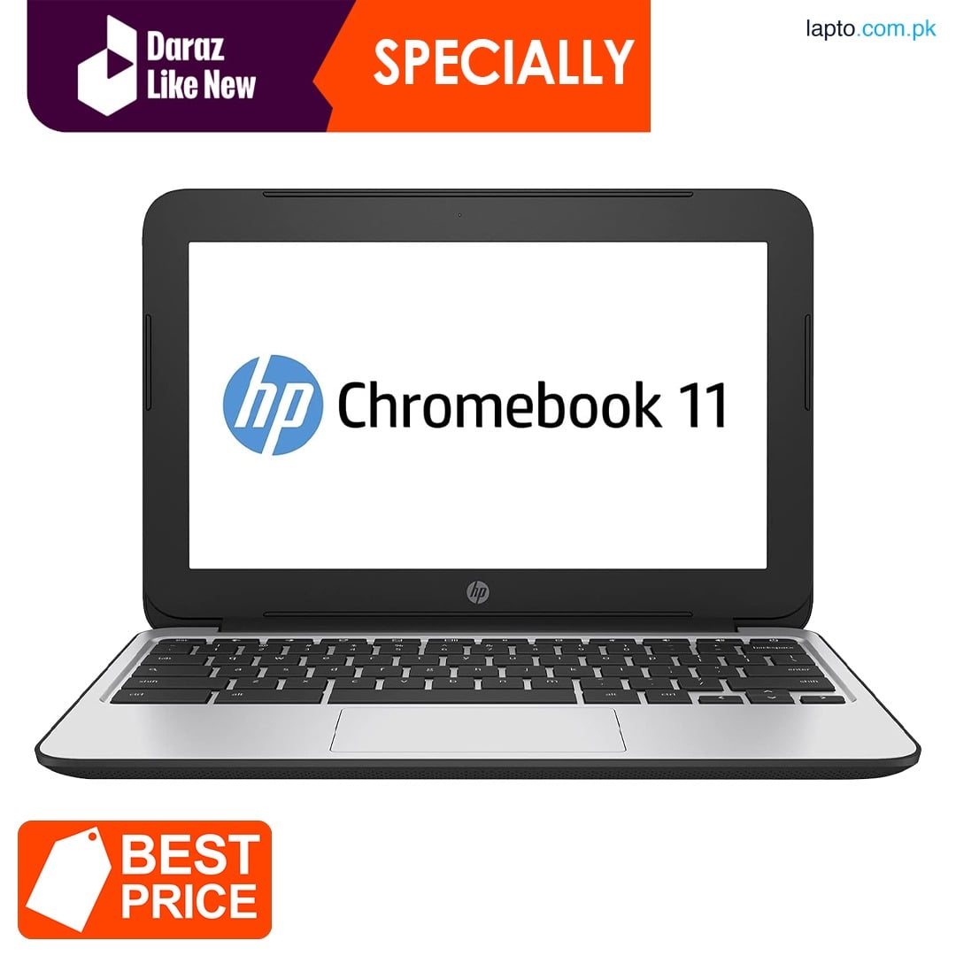 HP ORIGINAL USA IMPORT | Chromebook 11 G4 | 8 to 10 Hours Battery Timing | 16GB SSD Storage | 4GB RAM | 11.6" FULL HD Display | WINDOWS 10 INSTALLED | Dual Core | ChromeBook