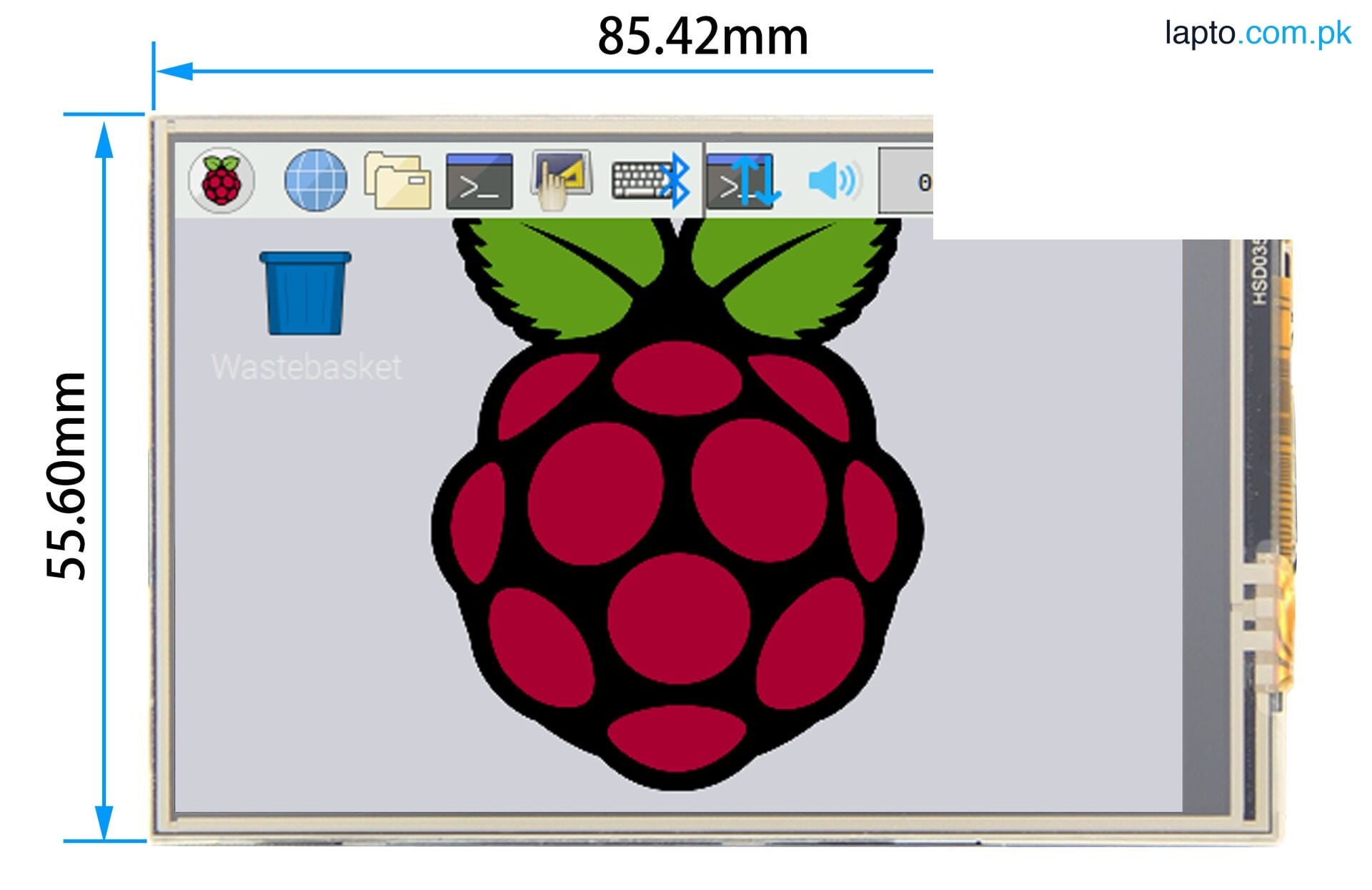 MHS 3.5inch Raspberry Pi 4 Touch Screen TFT LCD Display